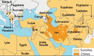 Sunnite-Chiite-carte-de-l-Islam-Chiite-et-Sunite-Iran-Iraq-Syrie-Turquie-Egypte-Jordanie-Arabie-Saoudite-Etats-Arabes-Unis-Yemen-Islam-Chiite-et-Sunnite-