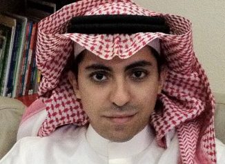 (FILES) A handout picture taken in 2012 in Jeddah and made available by the family on January 16, 2015 shows Saudi blogger Raef Badawi. Saudi Arabia