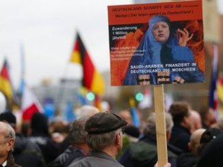La manifestation «L’asile a besoin des frontières» à Berlin