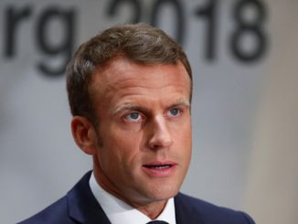 Le président français, Emmanuel Macron, le 20 septembre 2018 à Salzbourg en Autriche (image d