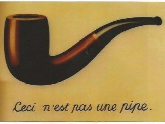 tableau de Magritte : ceci n