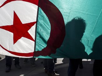 un drapeau algérien