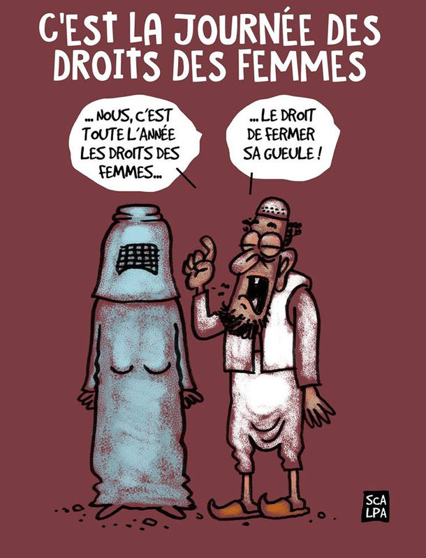 Que dire de ces musulmanes en mini-jupe qui se font tatouer « Mahomet » sur le décolleté ?