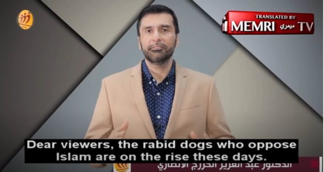Un sociologue musulman : « Les chiens enragés qui s’opposent à l’islam » devraient être crucifiés et avoir la langue coupée