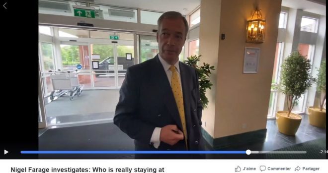Nigel Farage : des dizaines de milliers de clandestins vivent dans des hôtels 4 étoiles – ça coûte des milliards