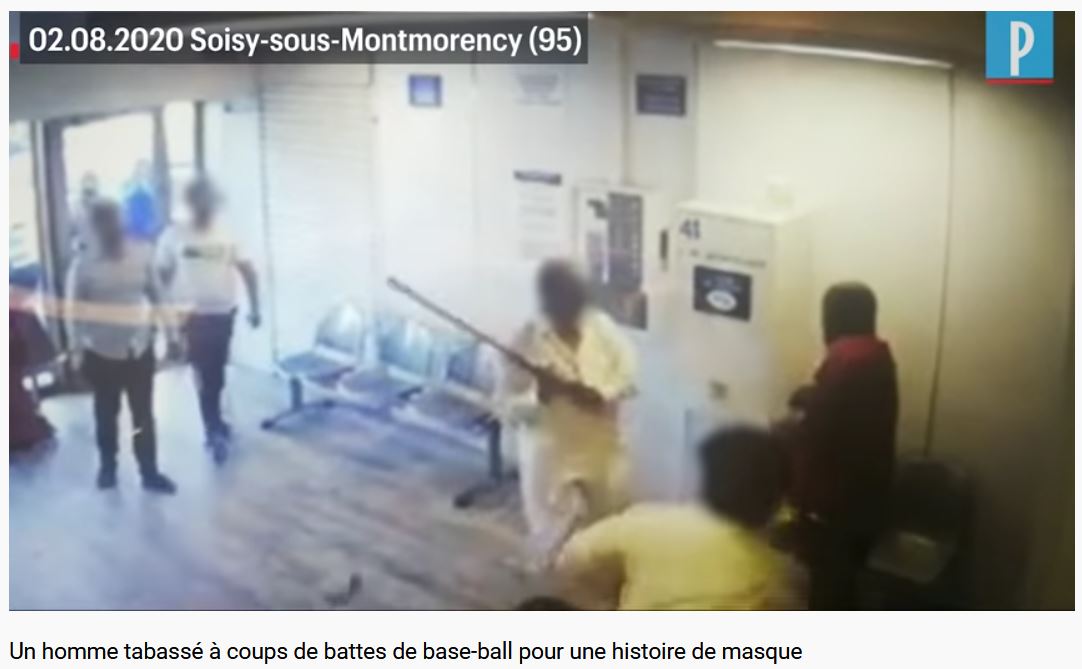 Un Noir tabassé à coups de battes de base-ball par des musulmans… il leur demandait de porter un masque !