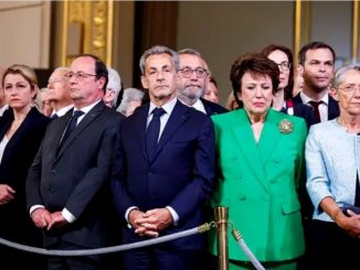 Roselyne Bachelot a l'investiture du president Macron