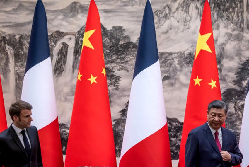 Macron à Pékin avec Xi Jinping