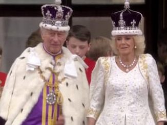 Charles et Camilla lors du couronnement du roi