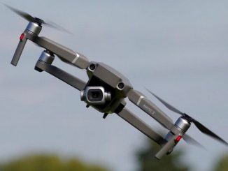 Image d'un drone en vol