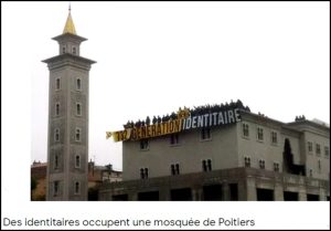 Occupation par les Identitaires d'une mosquée à Poitiers