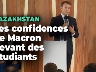 Macron au Kazakhstan