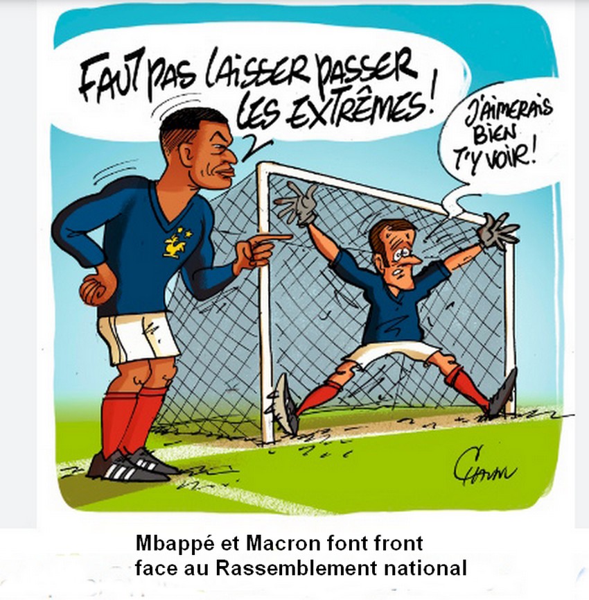 Mbappé, Macron, élections législatives