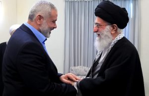Haniyeh avec Khamenei