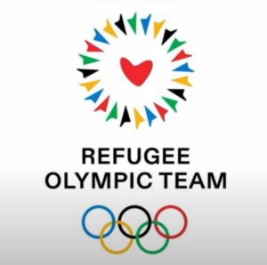 Logo Refugee olympic team