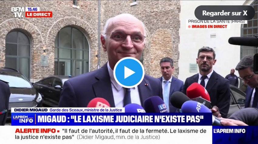 Migaud, le ministre de la Justice