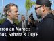 Macron avec Mohammed VI