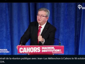 Mélenchon à Cahors