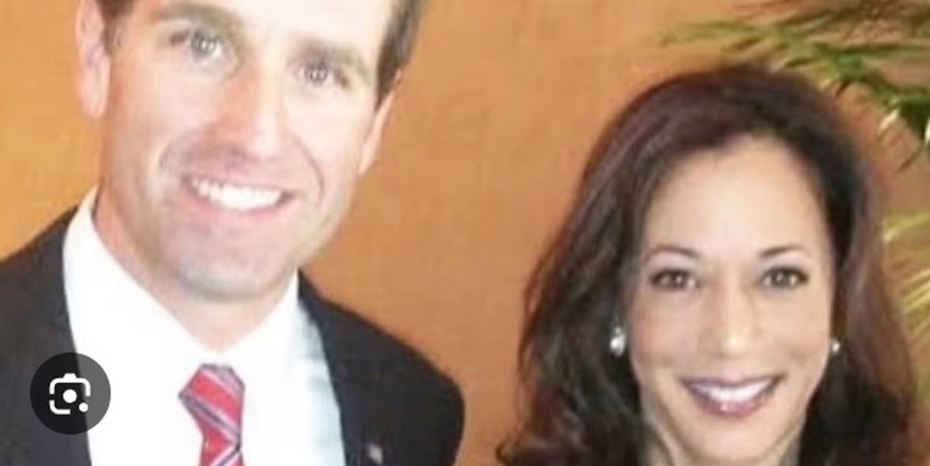 Kamala Harris avec Beau Biden, le fils aîné de Joe Biden