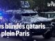 Policiers qataris à Paris JO 2024