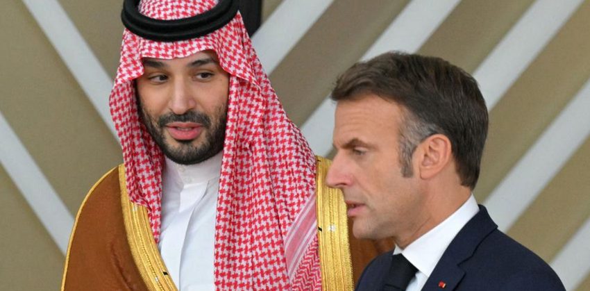 Visite Macron en Arabie