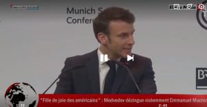 Macron fille de joie des Américains