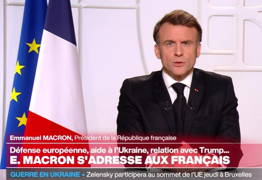 Macron, discours, 5 mars